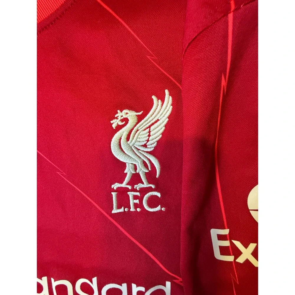 Nike Liverpool FC Soccer Jersey 2021 22 Home Red Small Dri Fit Shirt